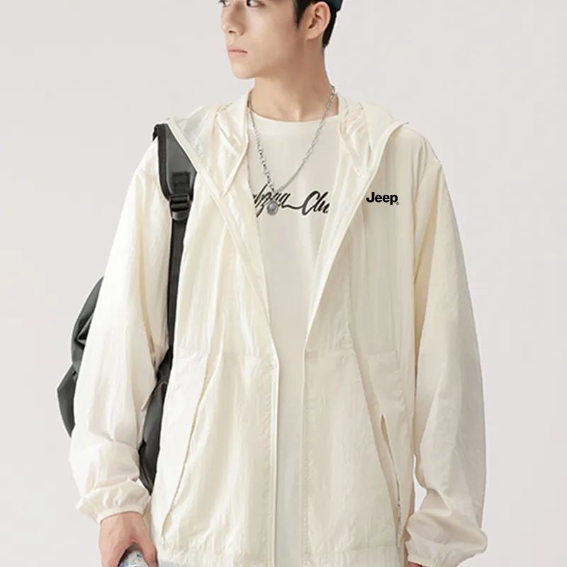 Jeep Super Light Breathable UV Protection Cooling Sun Protection Clothing Unisex-1