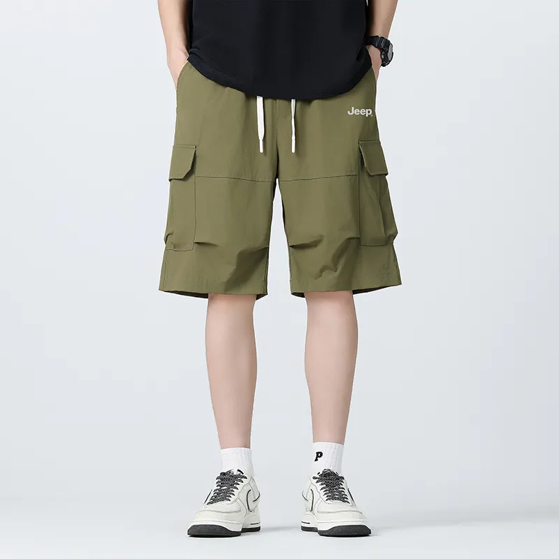 Jeep Outdoor Commute Cargo Shorts Unisex-11