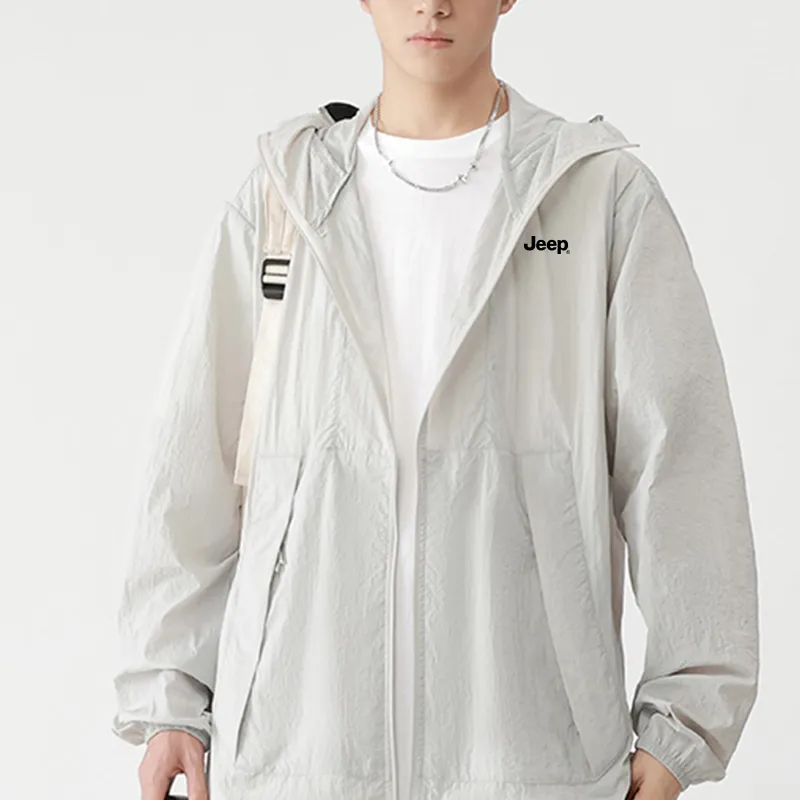 Jeep Super Light Breathable UV Protection Cooling Sun Protection Clothing Unisex-18