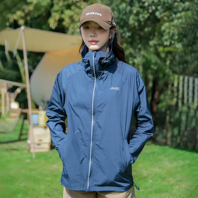 Jeep Outdoor Commute Super Light Breathable UV Protection Cooling Sun Protection Sun Protection Clothing Unisex-12