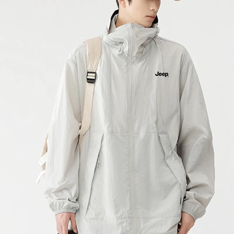 Jeep Super Light Breathable UV Protection Cooling Sun Protection Clothing Unisex-19
