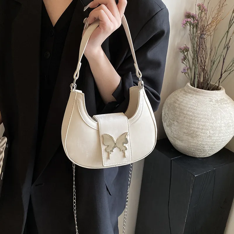 REDOO PU Shoulder Bag Crossbody Bag Regular Women's White/Black/Blue/Pink-1