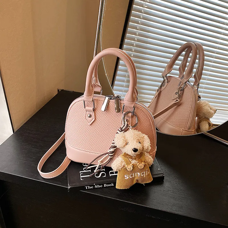 REDOO PU Handbag Women's Beige/Pink/Black/Brown/Khaki-3