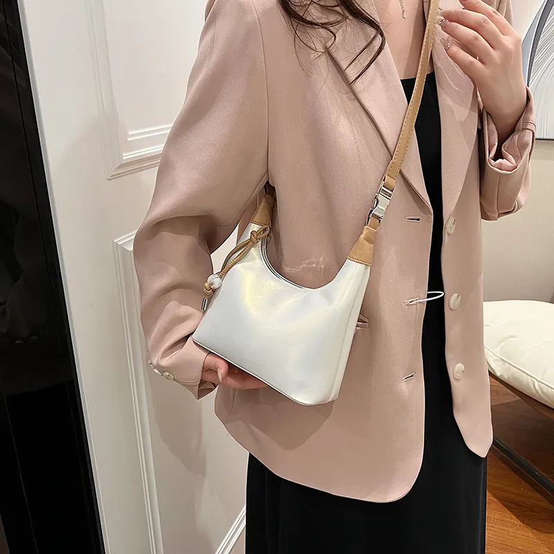 REDOO PU Shoulder Bag Women's Silver/Pearl Pink/Pearl White/Blue/Black-13