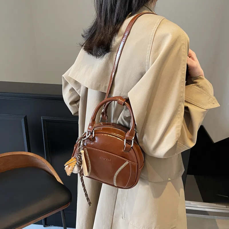 REDOO PU Handbag Regular Women's Brown/Black/Coffee-3