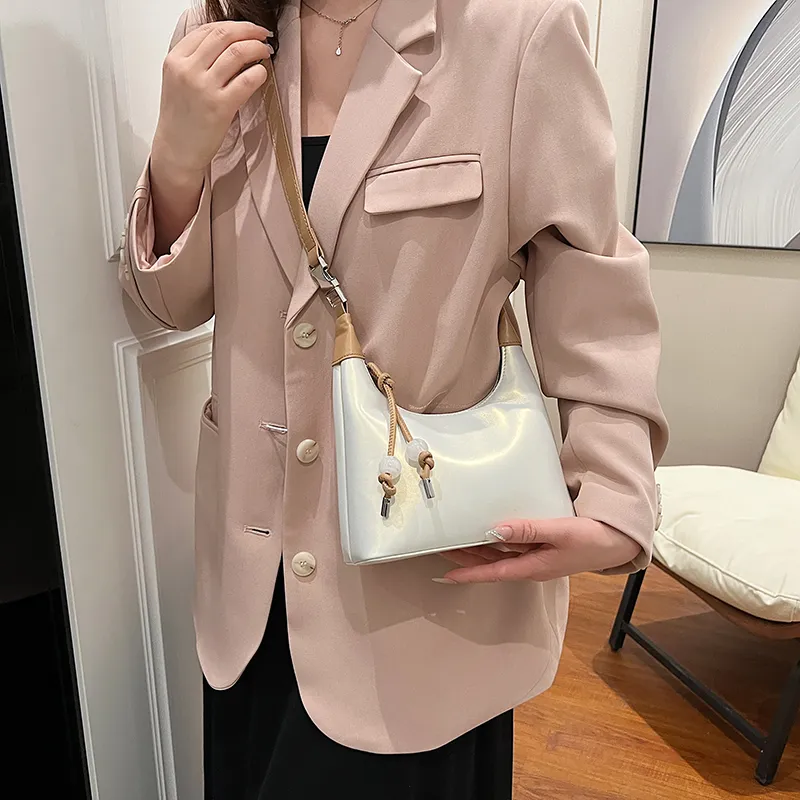 REDOO PU Shoulder Bag Women's Silver/Pearl Pink/Pearl White/Blue/Black-12