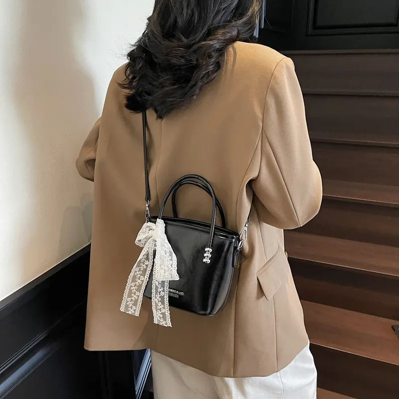 REDOO PU Crossbody Handbag Women's Ecru/Blue/Coffee/Black-7