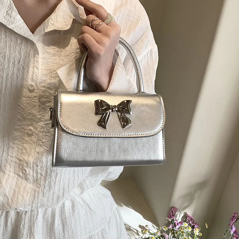 REDOO PU Shoulder Bag Crossbody Bag Handbags Regular Women's White/Silver/Black/Pink-6