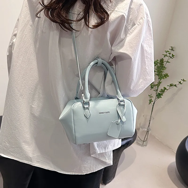 REDOO PU Shoulder Bag, Crossbody Bag, Handbag Regular Women's Cream White/Black/Blue/Pink-14