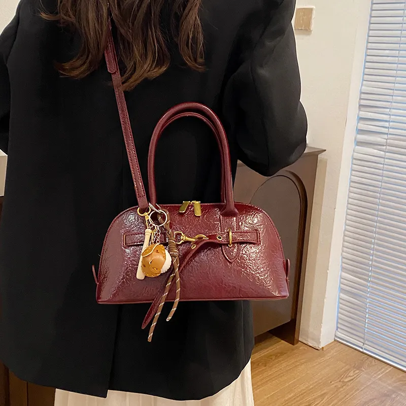 REDOO PU Handbag Shoulder Bag Crossbody Bag Women's Ancora Red/Black/Brown/Coffee-10