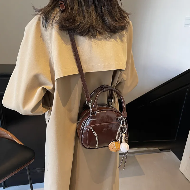 REDOO PU Handbag Regular Women's Brown/Black/Coffee-9