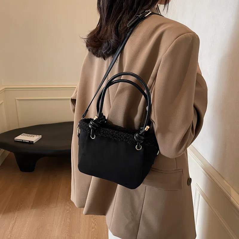 REDOO PU Shoulder Bag Crossbody Bag Handbag Regular Women's Black/Pink/Brown/Coffee-2