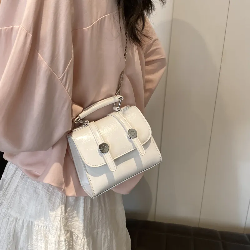 REDOO PU Backpack Women's White/Silver/Black/Pink/Blue-2