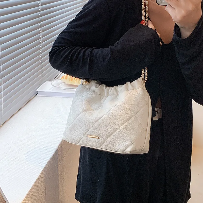 REDOO PU Crossbody Bag, Shoulder Bag Women's White/Milk Tea Apricot/Yellow/Black-1