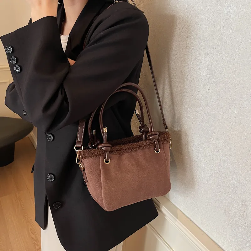 REDOO PU Shoulder Bag Crossbody Bag Handbag Regular Women's Black/Pink/Brown/Coffee-16