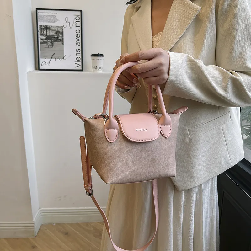 REDOO PU One Shoulder Handbag Regular Women's White/Black/Blue/Pink-22