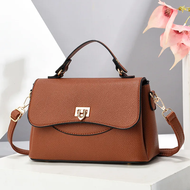 REDOO PU Handbag, Shoulder Bag Regular Women's Black/Pink/Khaki/Ecru/Earth Yellow/Maroon/Gray-8
