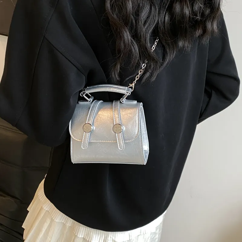 REDOO PU Backpack Women's White/Silver/Black/Pink/Blue-8