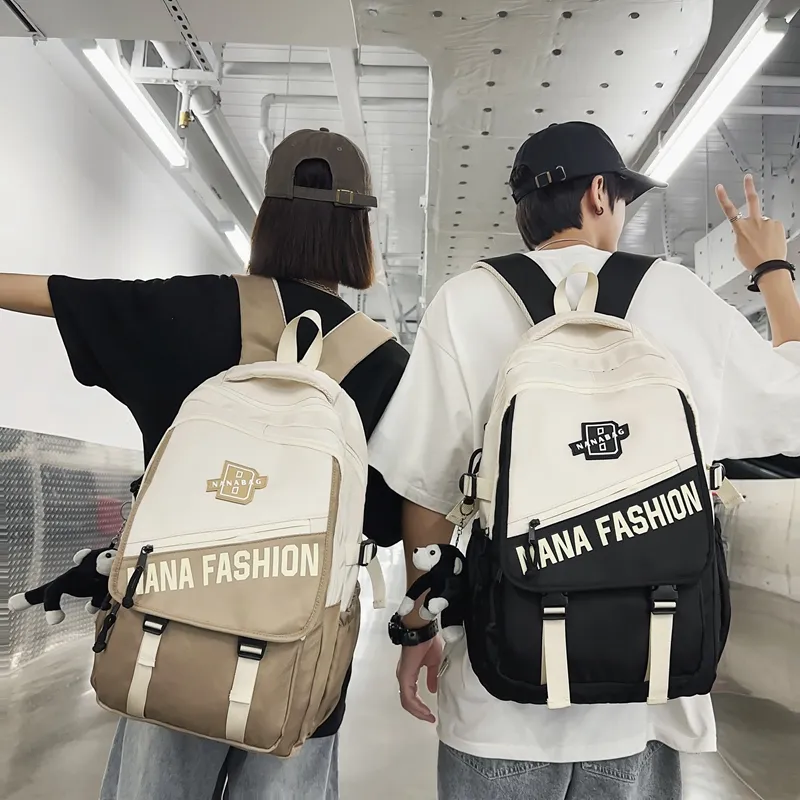 REDOO Nylon Backpack Regular Unisex Multicolor-6