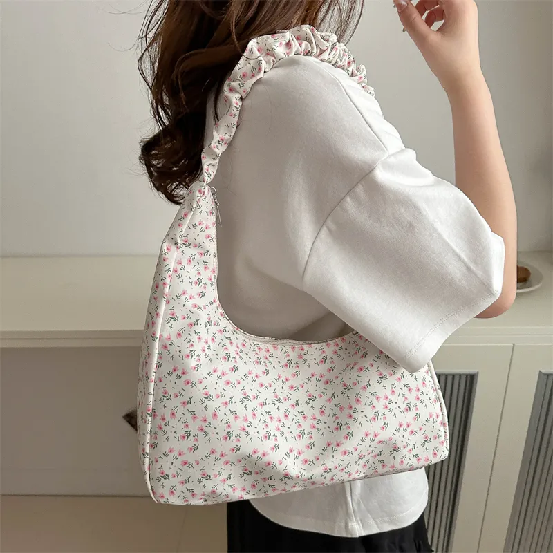 REDOO Nylon Fabric Shoulder Bag Regular Women's Pink/Purple-2