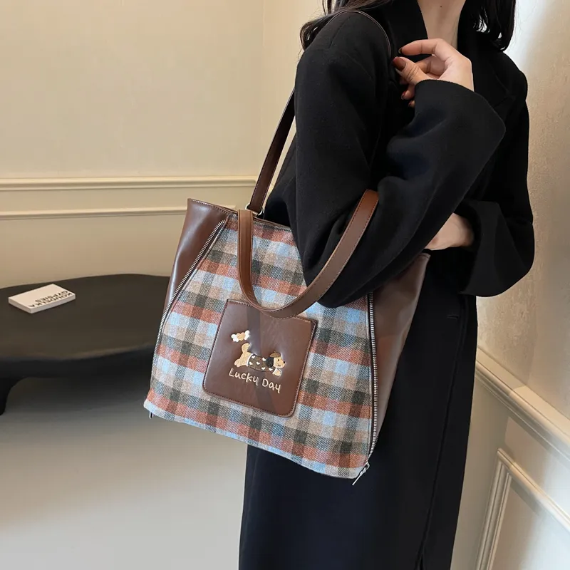 REDOO PU Backpack Shoulder Bag Women's Brown/Black/Coffee-11