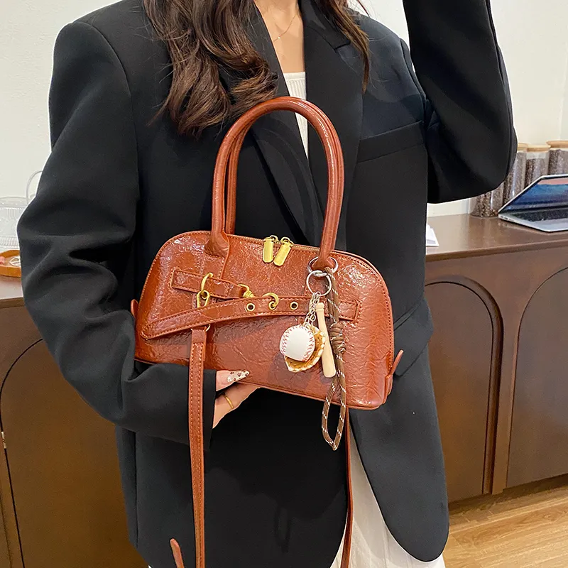 REDOO PU Handbag Shoulder Bag Crossbody Bag Women's Ancora Red/Black/Brown/Coffee-14