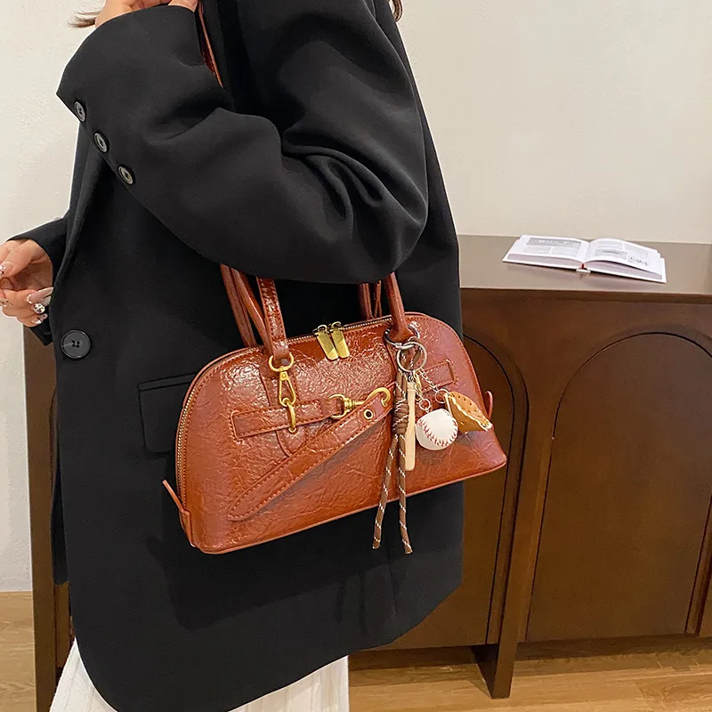 REDOO PU Handbag Shoulder Bag Crossbody Bag Women's Ancora Red/Black/Brown/Coffee-17