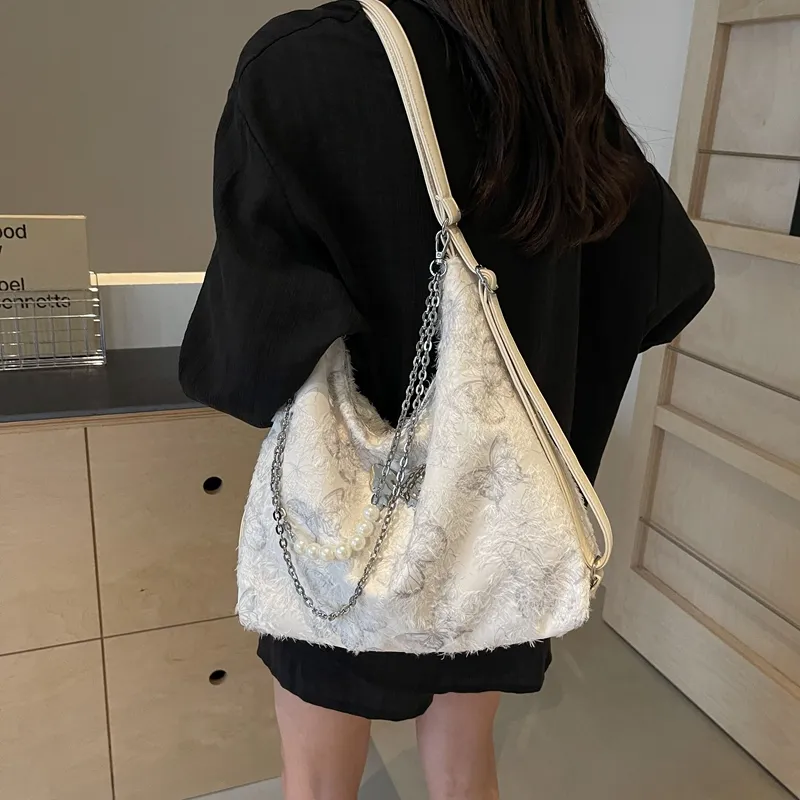 REDOO PU Portable Double Shoulder Backpack Women's Black Butterfly/Gray Butterfly/Red Butterfly/Green Butterfly-7