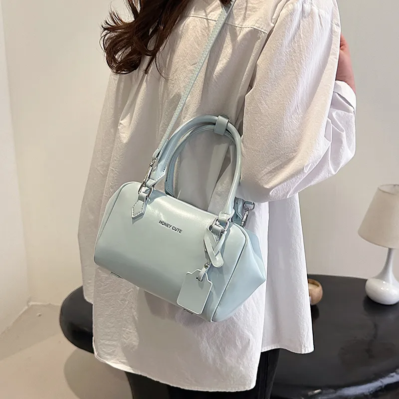 REDOO PU Shoulder Bag, Crossbody Bag, Handbag Regular Women's Cream White/Black/Blue/Pink-13