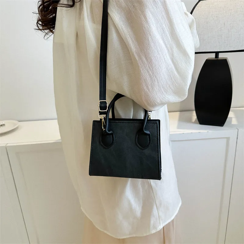 REDOO PU Shoulder Bag Regular Women's Dusty Blue/White/Black/Sky Blue-11