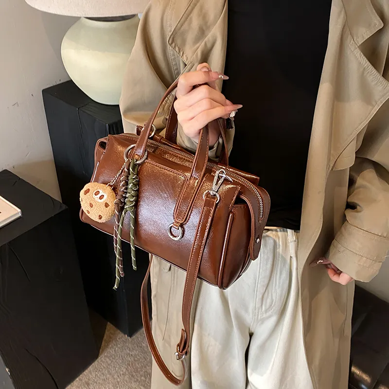 REDOO PU Crossbody Bags Handbags Regular Women's Yellow Brown/Coffee/Brown/Black/Red-34