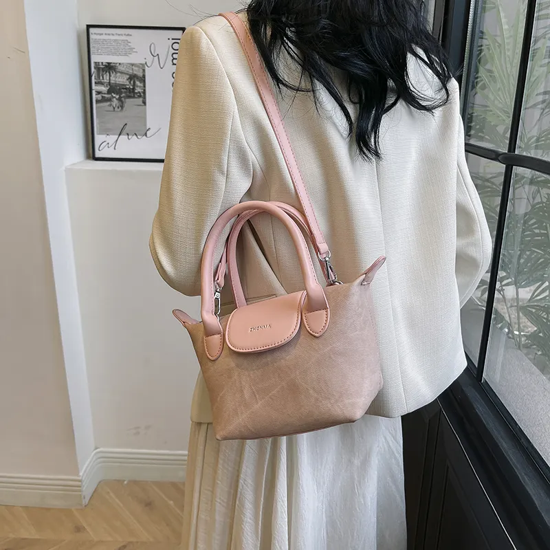 REDOO PU One Shoulder Handbag Regular Women's White/Black/Blue/Pink-21