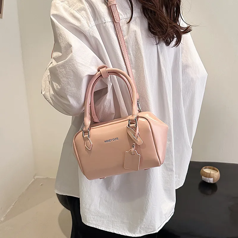 REDOO PU Shoulder Bag, Crossbody Bag, Handbag Regular Women's Cream White/Black/Blue/Pink-17