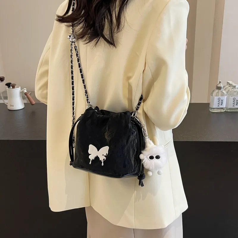 REDOO PU Crossbody Bag Shoulder Bag Women's White/Pink/Black/Silver/Green-13