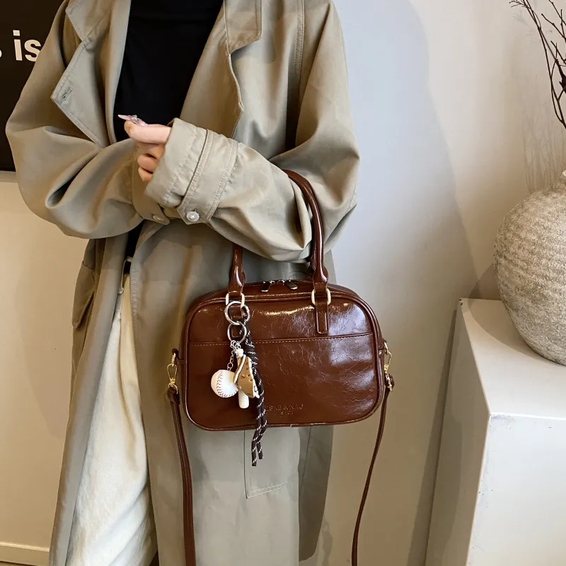 REDOO PU Crossbody Bags Handbags Regular Women's Yellow Brown/Coffee/Brown/Black/Red-24