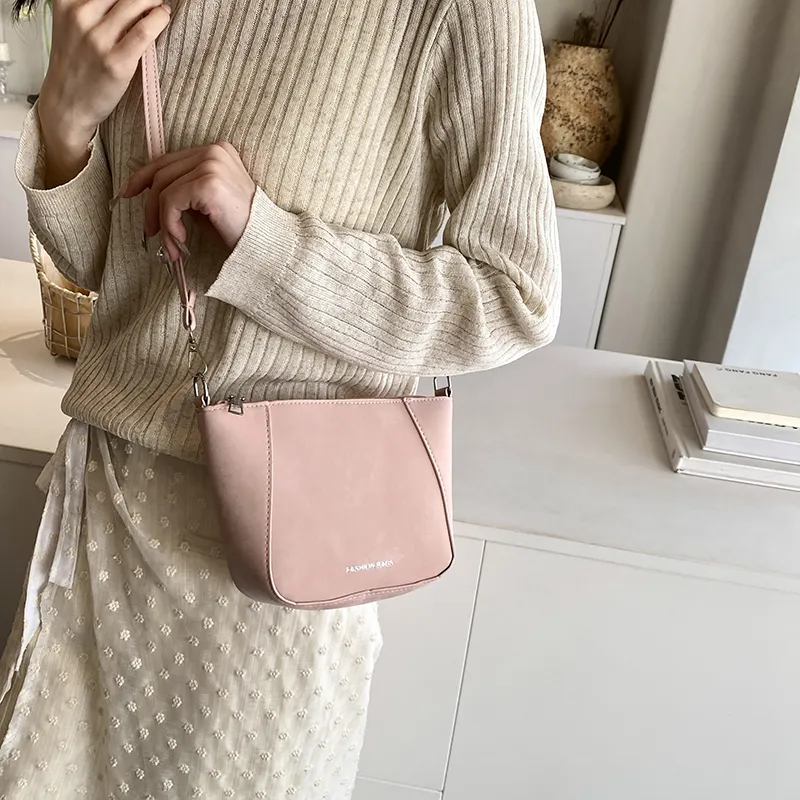 REDOO PU Shoulder Bag Women's White/Blue/Pink/Black-8