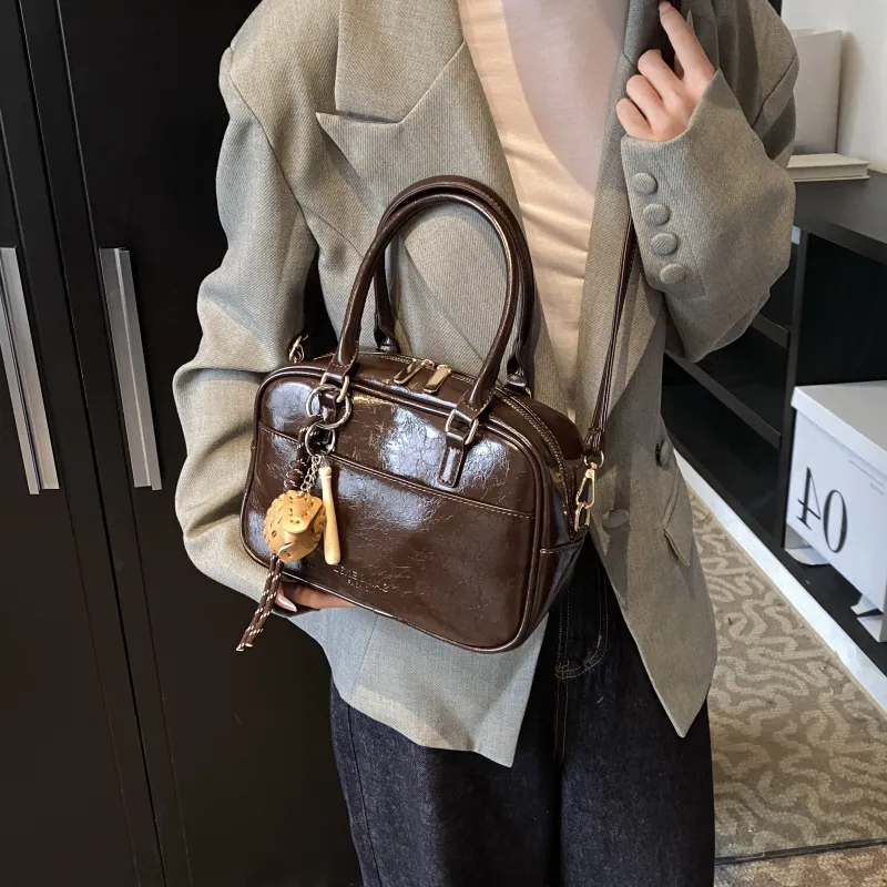 REDOO PU Crossbody Bags Handbags Regular Women's Yellow Brown/Coffee/Brown/Black/Red-22