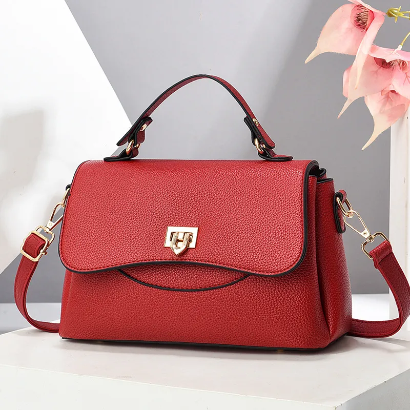REDOO PU Handbag, Shoulder Bag Regular Women's Black/Pink/Khaki/Ecru/Earth Yellow/Maroon/Gray-10
