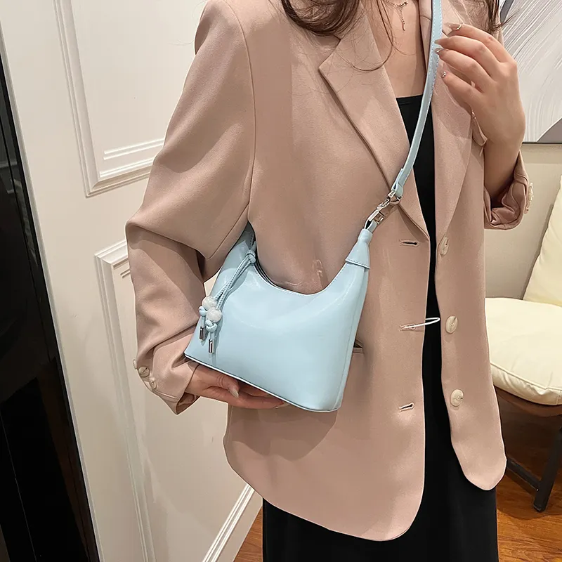 REDOO PU Shoulder Bag Women's Silver/Pearl Pink/Pearl White/Blue/Black-19