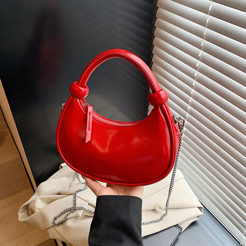 REDOO PU Handbag Women's White/Gray/Yellow/Black/Red-9