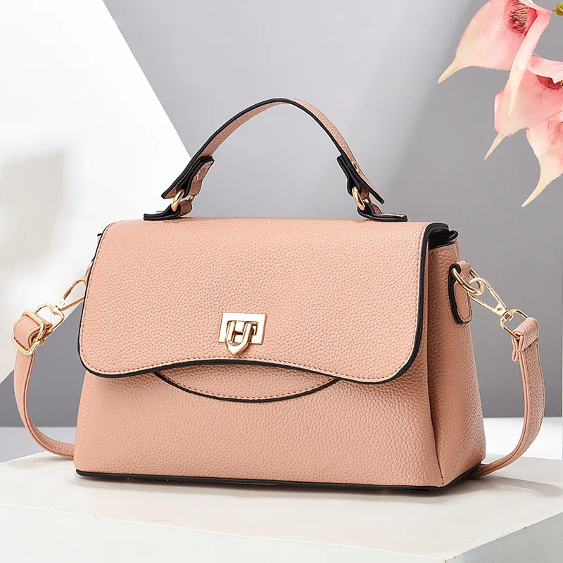 REDOO PU Handbag, Shoulder Bag Regular Women's Black/Pink/Khaki/Ecru/Earth Yellow/Maroon/Gray-4