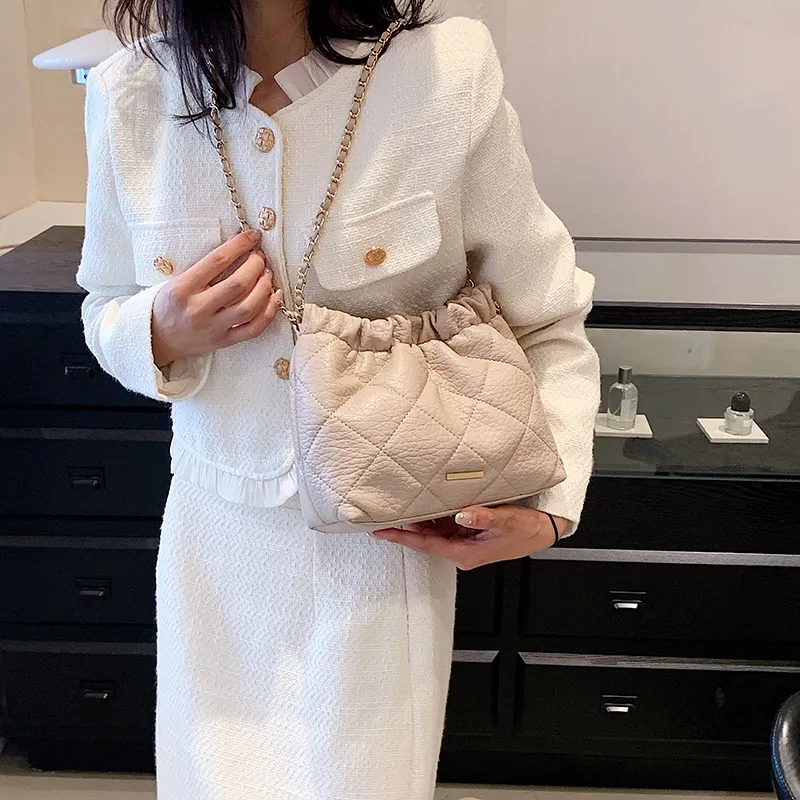 REDOO PU Crossbody Bag, Shoulder Bag Women's White/Milk Tea Apricot/Yellow/Black-7