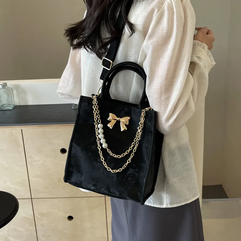 REDOO PU Shoulder Bag Women's Black/Ecru/Pink/Blue-2