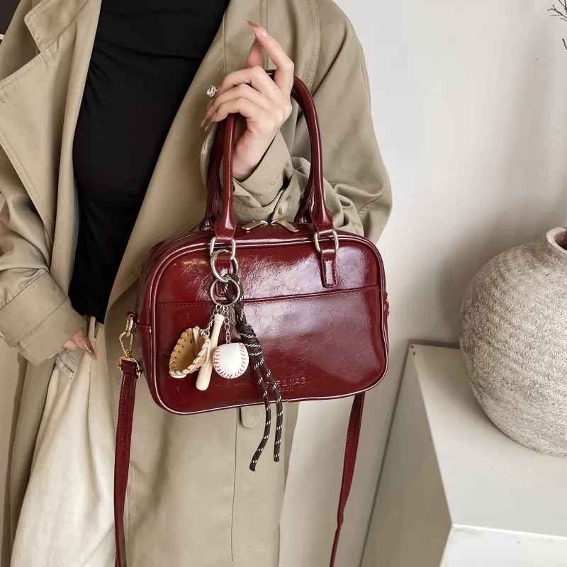 REDOO PU Crossbody Bags Handbags Regular Women's Yellow Brown/Coffee/Brown/Black/Red-7