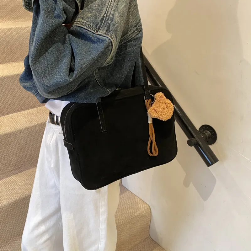 REDOO PU Shoulder Bag Women's Black/Coffee/Olive/Red-1
