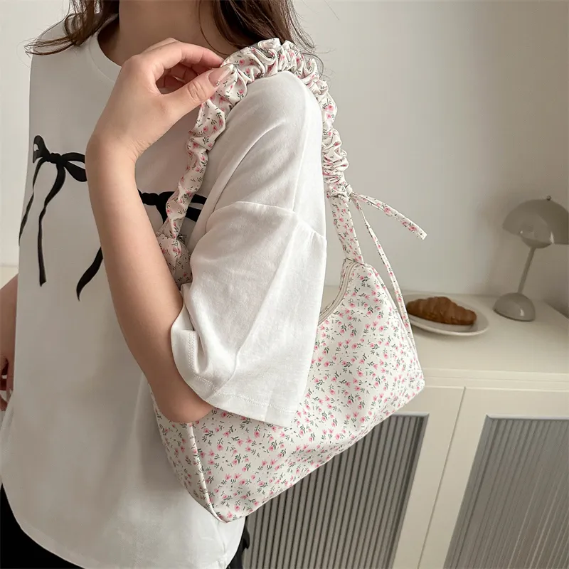 REDOO Nylon Fabric Shoulder Bag Regular Women's Pink/Purple-1