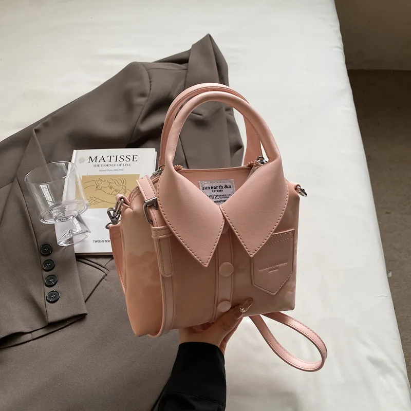 REDOO PU Handbag Women's Ecru/Pink/Silver/Black/White & Khaki-3