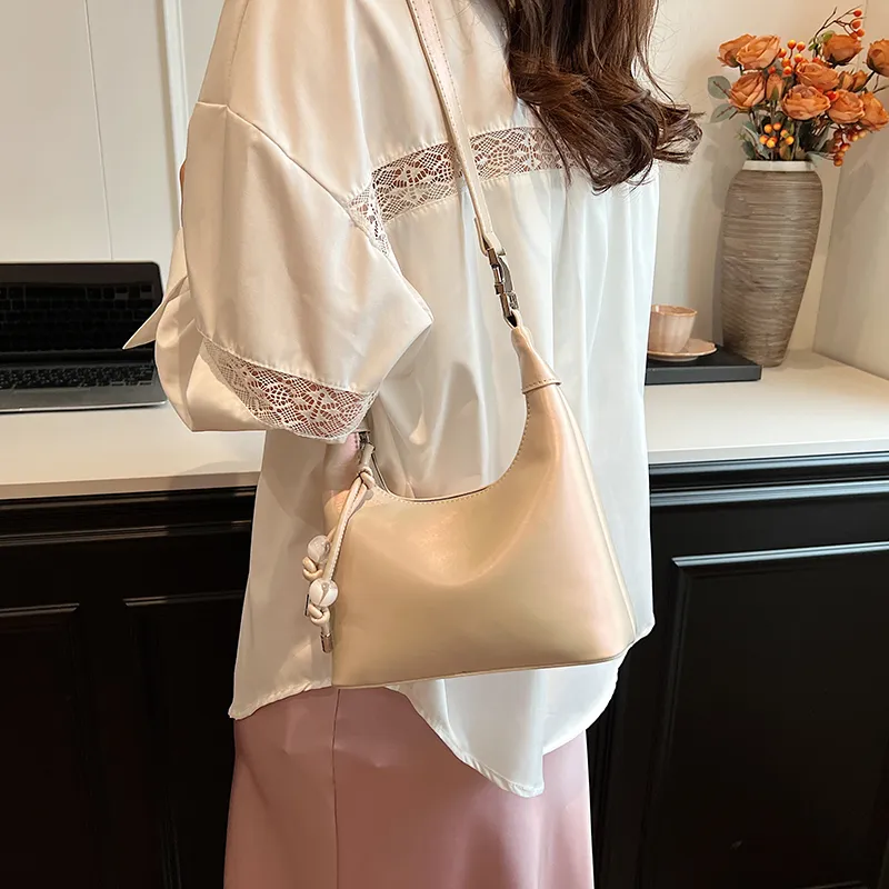 REDOO PU Shoulder Bag Women's Silver/Pearl Pink/Pearl White/Blue/Black-7