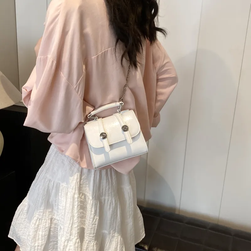 REDOO PU Backpack Women's White/Silver/Black/Pink/Blue-1