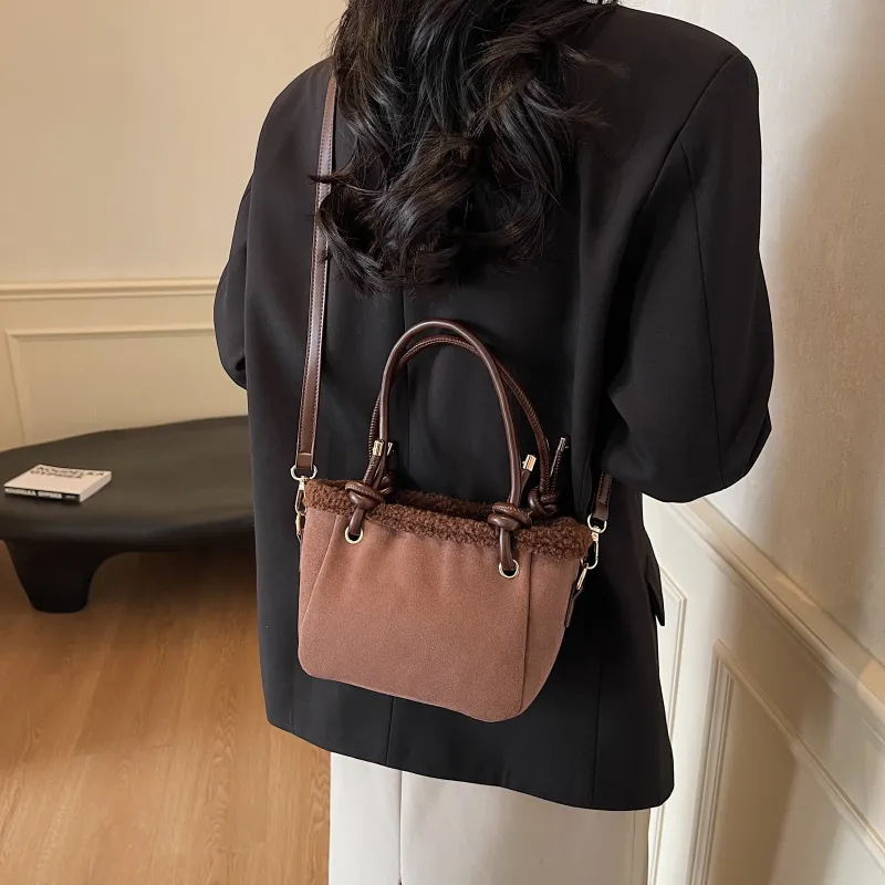 REDOO PU Shoulder Bag Crossbody Bag Handbag Regular Women's Black/Pink/Brown/Coffee-17